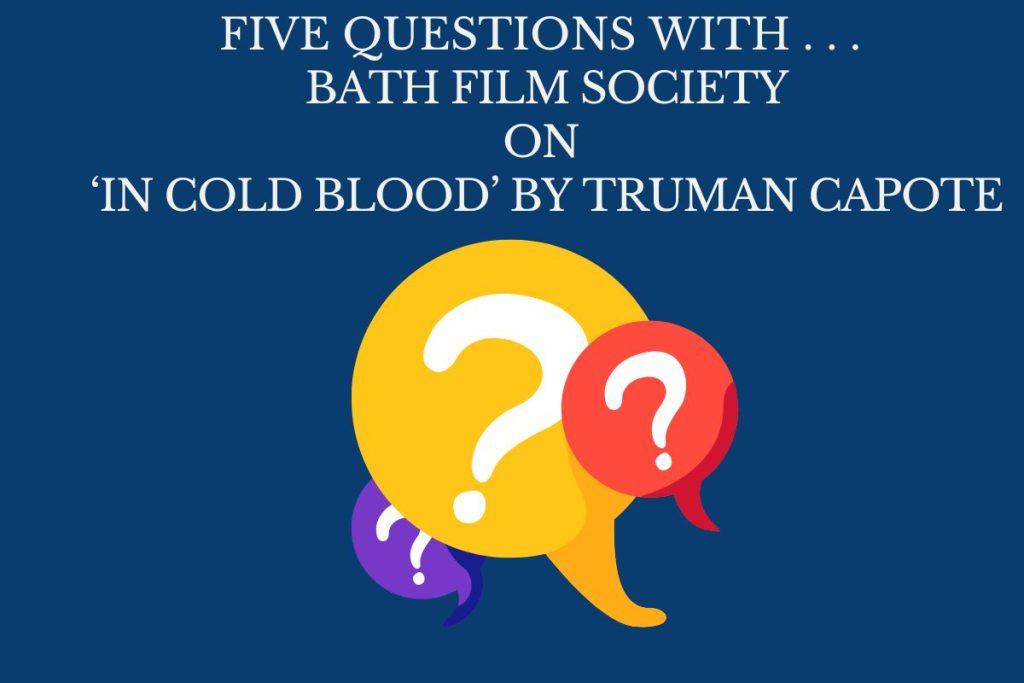 BRLSI host an upcoming screening of 'In Cold Blood' by Truman Capote.
